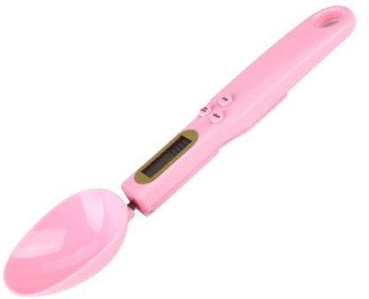 Cuchara báscula digital para medir peso alimentos en la cocina, báscula digital de cocina con pantalla LCD, Dosificador para pesar y dosificar, Multicolor, Error máximo 500G 0,1g