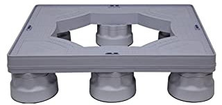 Untergestell für Waschmaschine, Geräteräder, Kühl-/Gefrierschrankwagen, 5,5 Zoll hoch, bewegliche Waschmaschinenbasis, 60 x 50/55/60 cm, Rollenwagen für schwere Maschinen für Trockner und Kühlschrank