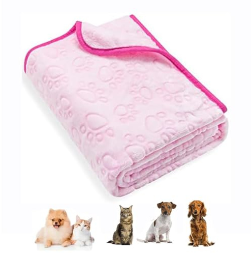 DOKRIN Couvertures pour chiens,Couverture épaisse pour chiens et chats, tapis de couchage quatre saisons (40 x 60 cm)