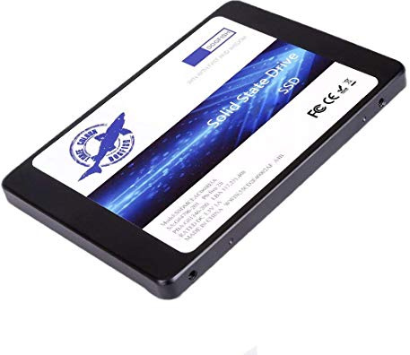 Dogfish SSD SATA 2.5 64Go Interne Disque Dur Haute Performance pour Ordinateur Portable SATA III 6Gb / s Comprend SSD 64 Go 120 Go 128 Go 240 Go 250 Go 480 Go 500Go 1To (64GO, 2.5''-SATA3)