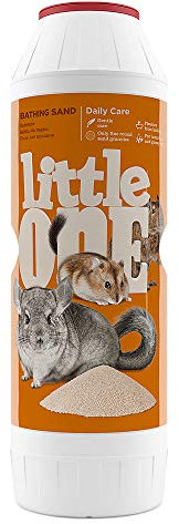 Little One Chinchilla Badesand in Flasche, 3er Pack (3 x 1000 g)