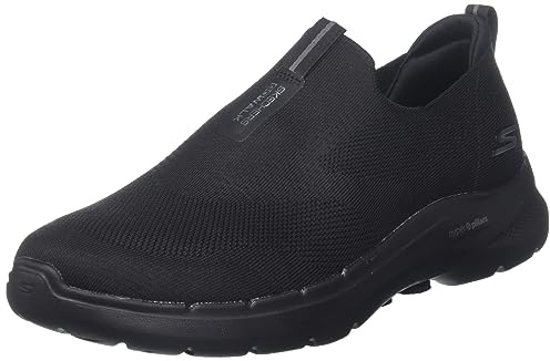 Skechers Homme Go Walk 6 Sneaker , Noir, 49 EU
