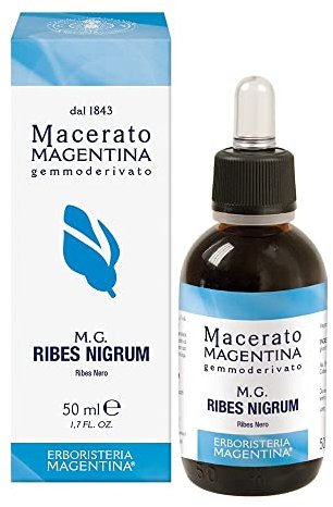 Erboristeria Magentina - Linea Tintura Madre e Macerato Gemmoderivato (MG Ribes Nero 50ml)