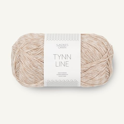 SANDNES GARN Tynn Line - Farbe: Beige (3021) - 50 g/ca. 220 m Wolle