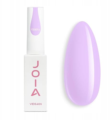 JOIA Vegan Base Coat UV/LED Nagellack Gel für Nagelstudio DIY Home BB cream Cream Verbena Lila 8 ml