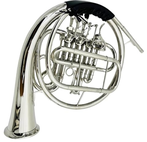 Waldhorn Musikinstrumente Geteiltes Waldhorn 4 Tonarten B Stimmung F Stimmung Vermessingtes Musikinstrument Mit Kofferzubehör