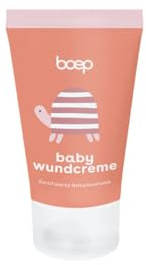 boep Baby Wundschutzcreme | Naturkosmetik Windelcreme bei gereizter, wunder Haut im Windelbereich | Vegane Zinksalbe | Entwickelt von einer Ärztin & Mama (40ml)