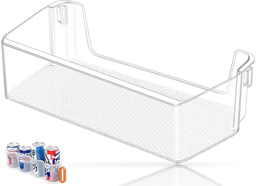 Contenedor de puerta de refrigerador DA97-20988A DA63-09779A compatible con Samsung RF27T5501SR RF27T5501SG RF28T5F01SR RF28T5F01SG RF28T5F01SG Estantes de nevera piezas de puerta lateral derecha