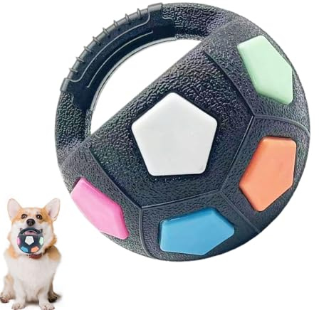 Giwoatln Hundespielzeug - Jagdbälle Für Hunde, The Mellow Dog Calming Ball, Groß Hundeball Unzerstörbar Mit Handle, Robuster Und Vielseitiger Hundeball, Spielzeug Für Mittlere Große Hunde