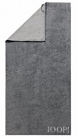 Joop. Classic Double Face 1600 Serie in spugna, 77 Anthrazit, 50x100 cm