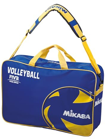 Mikasa Volleyball AC-BG260W-BL Balltasche für 6 Bälle blau