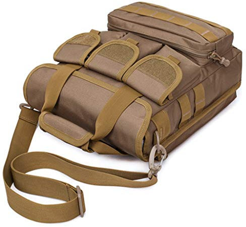 Inzopo Wasserdichte Angeltasche Multi Taschen Einzel Umhängetasche Oxford Karpfen Meer Fliegen Angeln Tackle Bag Crossbody Nachricht Sling Taschen