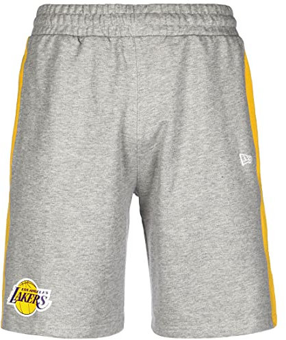 A NEW ERA NBA Side Panel Short Loslakagd Herren-Shorts, Herren, Kurze Hose, 12590889, Grau (Grey med), XXL