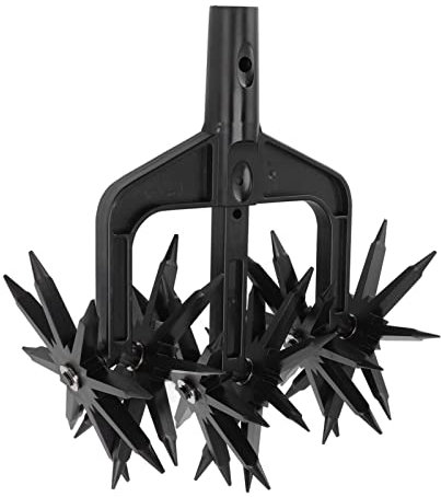 Motocoltivatore, Coltivatore e Motozappa con Denti Staccabili, Coltiva, Allenta, Aera Ed Erbaccia, Denti Regolabili, Arieggiatore per Terreno da Giardino, 2 in 1 Arieggiatore Ventilato Motozappa per G