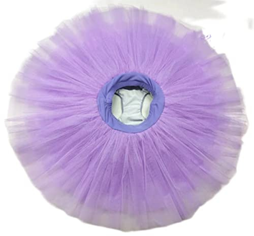 Pink Practicing Rehearsal For Girls White Hard Tulle Ballet Tutu Black Classical Ballerina Ballet Costume Green Peach (purple, Child 10)