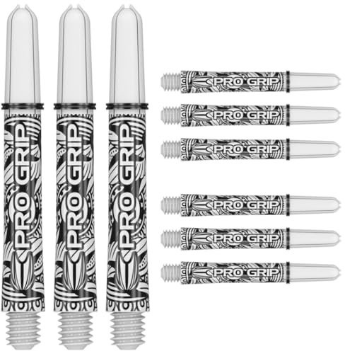Target Pro Grip 3 Set Ink White - Dart Shafts Medium