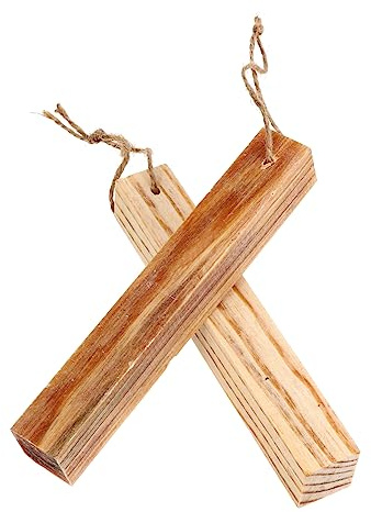 Yardwe 4pcs Fire Starter Survival Kit Instantaneous Combustion Natural Firelighters for Camping Bbq Cooking