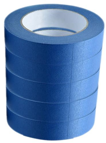 OUNONA 5 Rollen dünnes Abdeckband verpackungen wrist wraps packwürfel decor Farbband Abdeckband zum Lackieren Abdeckband malen auto klebeband Modell dekorative Gegenstände Rand Autofarbe