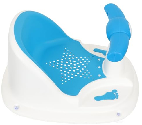 TOYANDONA Badesitz Für Junge Mädchen Rutschfester Mit Rückenlehne Sicherer Sitz Für Badewanne Für Kleinkinder Unterstützt Beim Baden Und Sorgt Für Stabilität