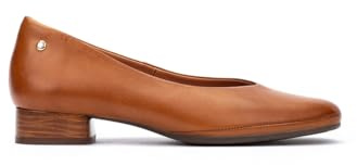 Pikolinos Ubeda Zapatos Tacón Mujer | en Cuero | Horma Amplia | Tacón Bajo