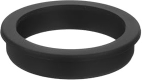 QUARKZMAN Occhielli in Gomma 77mm Foro di Perforazione, Passacavi Guarnizione 67mm ID Gommini Passacavo Scrivania Nero Siliconica per Tappo Organizzare Filo Cablaggio Casa Auto
