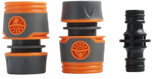 Kit De RéParation Et Extension De Tuyau D'Arrosage - Connexion Rapide Et Facile, Compatible Avec Tous Les Tuyaux,Pour Jardinage, Agriculture Et Lavage De Voiture, RéSistant Aux IntempéRies