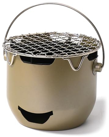 BBQ Portable Charcoal Grill Compact Portable Camping Small Carbon Stove Outdoor Cooking Picnic Cooking Durable BBQ
