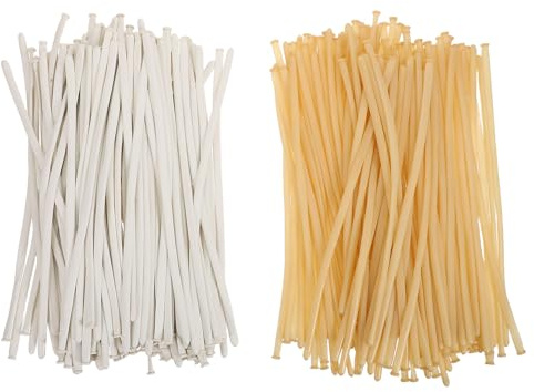 Ipetboom 200 Pezzi 200 Palloncini Modellabili a Spirale in Lattice Bianco e Trasparente, Palloncini Cilindrici per Creazioni Artigianali, Decorazioni per Feste, Matrimoni e Anniversari, Kit