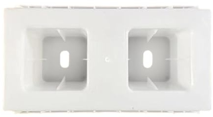 #N/A/a Concrete Form Molde de Hueco Accesorio Reutilizable Herramienta Ligera para Bloques de Cemento Resistente Y Fácil Desmolde Adecuado Pa, 40x20x12.2 Cm
