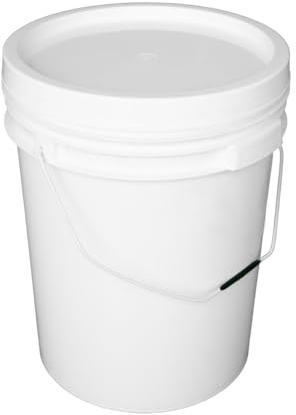 M1SS 20L Food Grade Fermentation Bucket with Airtight Lid | BPA Free Home Brew Bucket for Kombucha, Pickling, Wine Making & Food Storage