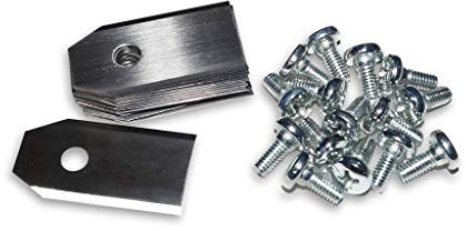 Lot de 30 lames de couteaux/des deux côtés pour tondeuse Husqvarna et Gardena Automower