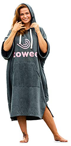 Towee Surf Poncho Handtuch Rosa, 80 x 115 cm