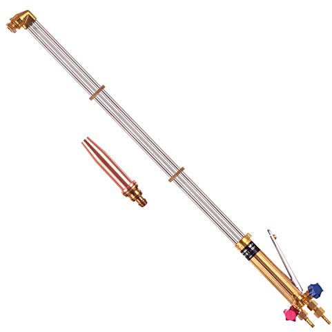 TC TECHNIC Chalumeau de coupe MM-250 900 mm 90 cm pour gaz propane oxygène avec buse PNME 1/32 3-10 mm