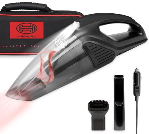HEYNER® Premium Auto-Staubsauger 12V kompakt hohe Saugkraft Camping