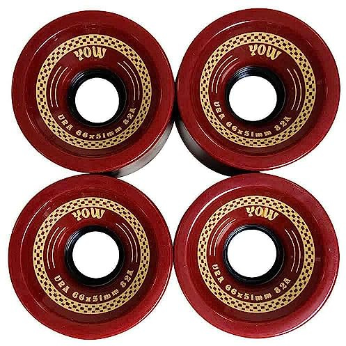 Jart Ura 66 mm x 51 mm SHR 82a Yow Wheels Räder, Unisex, Erwachsene, Mehrfarbig, Einheitsgröße
