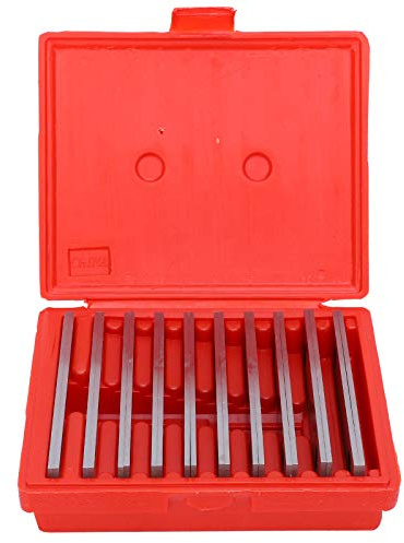 Juego de 10 Pares de Barras Paralelas, Fresadora Juego de 10 Pares de Barras Paralelas Delgadas de 1 8 Pulgadas Herramientas de Torno de Maquinista para Construcción Topografía Herramientas de Torno D