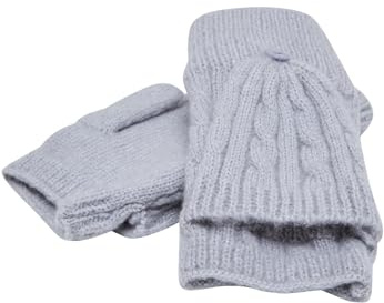 Urban Classics Unisex Handschuhe Open Mitten heathergrey S/M