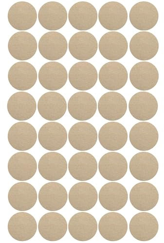 SIMALA 19mm Chair Leg Floor Protectors, 5mm Thick Furniture Pads Floor Protectors For Increased Durability. Ideal Felt Pads For Hard Surfaces, 40 Pieces