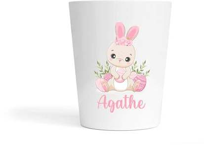 Gobelet enfant personnalisé/Verre enfant incassable/Gobelet maternelle/Gobelet prénom enfant/Verre plastique personnalisé