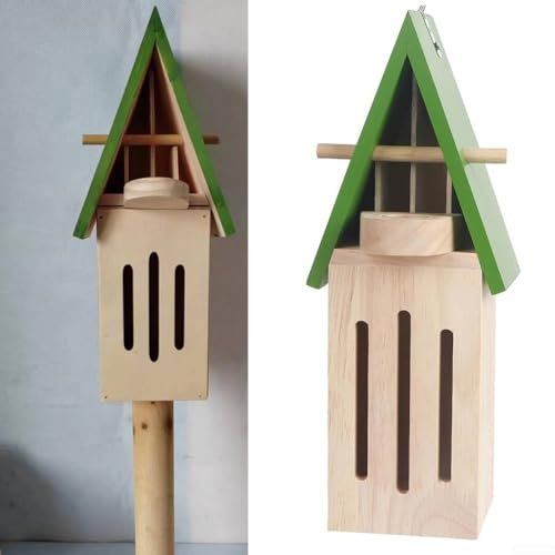Holz Garten Bienenhaus, Garten Schmetterlinge Unterschlupf Bienenhaus Natur Holz Zimmer Hotel Unterstände Garten Deko Nistkasten