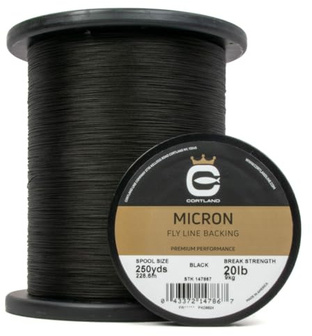 Cortland Mikron Fliegenschnur-Rückseite.