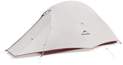 Naturehike Cloud up Pro, tenda ultraleggera 2024, 1,23 kg (tutti gli accessori inclusi), tenda singola per 1 persona, per ciclismo, campeggio, escursioni, escursionismo, autoportante, costruzione