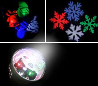 LP Divertissements Projecteur LED's 1w 4 Motifs colorés Mix