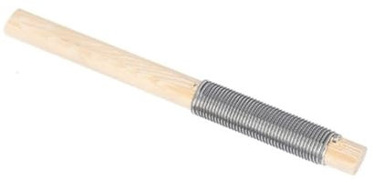 HDUNGM Lima for Legno, raspa for Denti Grezzi, utensile Manuale in Acciaio, Manico in Legno for falegnameria