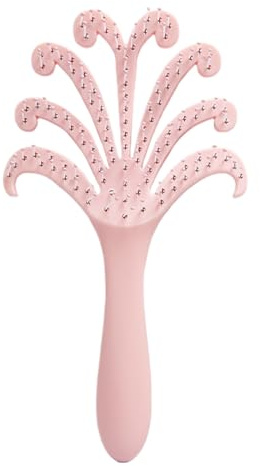 Peine de masaje para el cuero cabelludo Cepillo Portátil para Pelo y Mojado | Cepillo para Cabello Rizado para Mujeres Hombres Diario Viaje Salón Spa Cuidado Personal Bodas Regalos