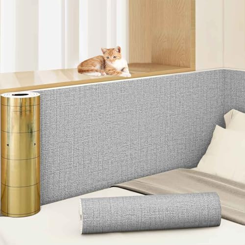 MTHGH Wandpaneele Gepolstert Kinderzimmer,500 * 50cm Wand Wandkissen Selbstklebend Kinderzimmer Wall Panels Paneele Selbstklebend Schlafzimmer Wandschutz Bett Wandpolster(A/thick/9mm)