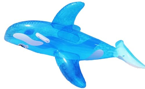 Nosqew Whale Pool Float Pool Toys, Inflatable Float for Adult Cute Large Ride On Inflatable Swimming for Swimming Floating Surfing