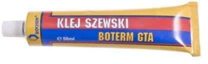 Bochem 50ml Flexible Super Strong Glue for Rubber, Leather, Fabric, Plastic; Clear, High Viscosity; Synthetic Rubber; Liquid; Shoe; Water Resistant
