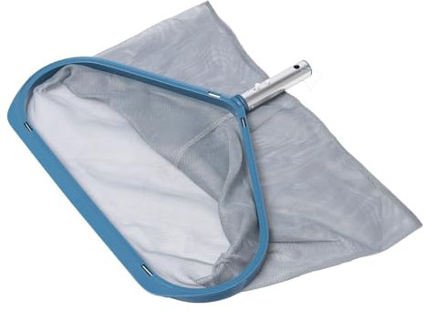 Astralpool Blue Line – Retrino per Fondo Piscina con Telaio in Alluminio Robusto e Rete Resistente per la Pulizia Efficace di detriti e sporchi, Taglia Unica, Blu