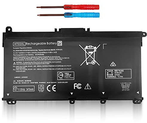 HT03XL Battery for HP Pavilion 15-CS 15-DA 15-DB 17-CA 17-BY 15-CS0053CL 15-cs1063cl 15-da012dx 15-da1005dx 15-db0011dx 17-ca0013ng 17-ca0010cy 17-by1053dx 17-by1033dx L11119-855 L11421-542 L11421-2C2
